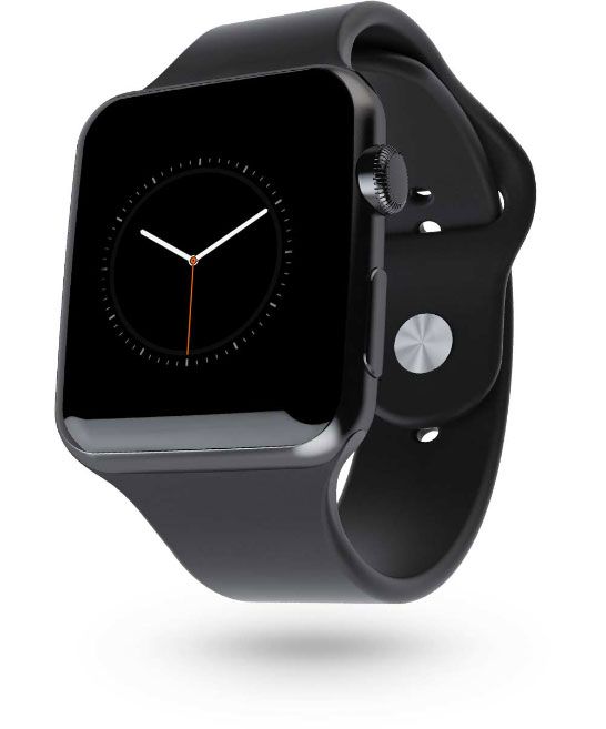 Black Smart Watch Black Smart Watch